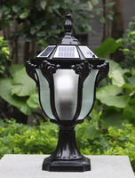 Lampes à poteaux rétro classiques vintage européennes en aluminium E27 pour extérieur, hôtel, resort, jardin suspendu, LED IP65, garantie de 2 ans