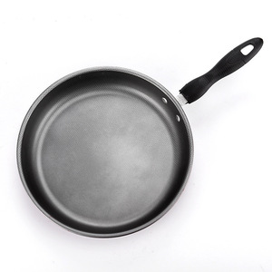 Poêle à frire antiadhésive en acier au carbone à fond induction pour cuisine domestique, vente en gros - Product Image 2