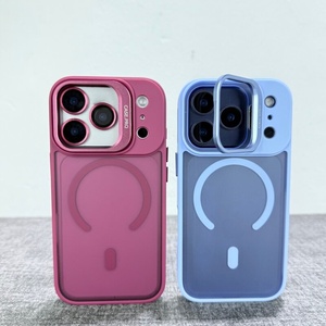 เคสโทรศัพท์แม่เหล็กแบบด้านหรูหรา ระบายความร้อนได้ดี สำหรับ iPhone 18 13 14 15 16 17 Pro Max พร้อมฝาครอบป้องกันเลนส์ - Product Image 2