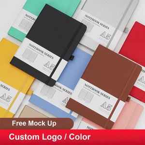 Cuaderno de cuero A5 al por mayor, 80 hojas con logotipo personalizado para estudiantes, negocios, oficina, escuela, correa elástica, manuscritos lácteos - Product Image 6