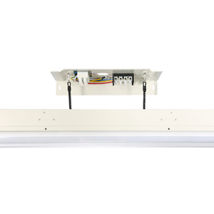 PC khuếch tán đôi ống sắt Bracket LED tuyến tính lịch thi đấu cao lumen LED Batten chiếu sáng lịch thi đấu - Product Image 3