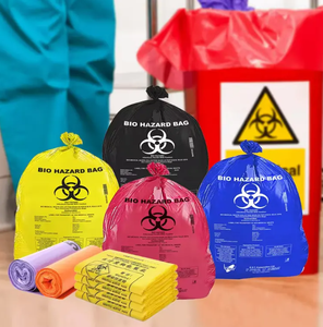 Высококачественные мешки для утилизации медицинских отходов и биоопасных материалов на заказ, для использования с жидкими растворами, прямые поставки с завода для больниц - Product Image 3