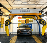 Nouvel équipement de lavage de voitures entièrement automatique intelligent avec des fonctionnalités écologiques