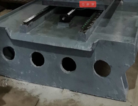 Cadre de fraisage CNC à portique 600*600*380mm en fonte HT250, capacité 3 tonnes, pour fraisage, perçage et taraudage de l'aluminium, du cuivre, de l'acier et de l'acier inoxydable