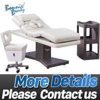 Table de massage électrique à dossier réglable avec éponge haute densité pour hôtel, salle de sport, salon - Mobilier de salon moderne 4 moteurs