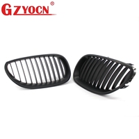 Calandre avant noire mate pour BMW Série 5 E60 E61 2004-2009 OE 51712155446 51712155447 51137065701 Vente en gros usine