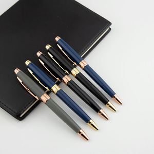 Bolígrafos de Metal de Alta Gama en Azul Marino, Bolígrafo de Tinta Azul de Buena Calidad, Grabado con Logotipo Personalizado para Regalo - Product Image 6