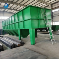 Système de traitement des eaux usées industrielles Clarifier avec pompe certifiée CE ISO, capacité de 500 L/heure