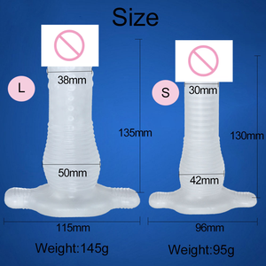 سدادة شرجية شفافة للرجال المثليين البالغين - Product Image 2