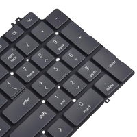 Nouveau remplacement de clavier d'ordinateur portable US UK GR avec rétro-éclairage pour Dell Precision 7550 7750 7760 7560 clavier interne pour ordinateur portable
