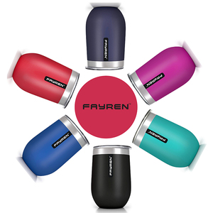 Termo de acero inoxidable con tapa, vaso para vino, taza de café - Product Image 6