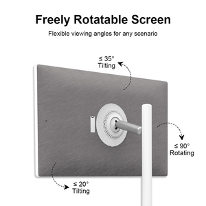 Televisor Inteligente Android Portátil de 32 <span class=keywords><strong>Pulgadas</strong></span>, Pantalla Táctil LED 4K para Juegos, con Control Remoto para el Hogar y Hoteles - Product Image 3