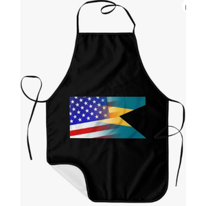 <span class=keywords><strong>Delantal</strong></span> llamativo con la bandera de Bahamas para cocina, resistente al agua, para mujeres y hombres, para cocinar, hornear, jardinería, un regalo para un amigo - Product Image 2