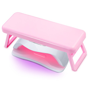 Soporte Plegable para Manos y Uñas, Almohada de Descanso para <span class=keywords><strong>Manicura</strong></span>, Cojín de Apoyo para <span class=keywords><strong>Mesa</strong></span>/Escritorio, Soporte de Esponja, Herramienta de Práctica para Salón - Product Image 1