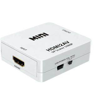 ตัวแปลงอาร์ซีเอเป็นยูเอสบีขนาดเล็กรองรับ HDTV <span class=keywords><strong>AV</strong></span> ตัวแยกและตัวแปลงวิดีโอ1080p เต็มรูปแบบ - Product Image 2