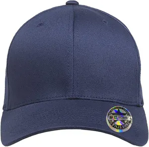 Özel logo yeni flex streç dönemi fit şapka dry kuru boş lazer delikli düz kavisli ağız üretici yama erkekler dryfit renk kap
