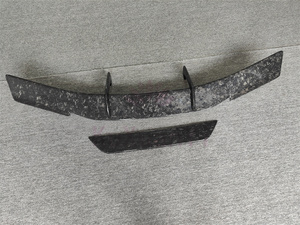 Kit corpo Spoiler posteriore a grana forgiata in fibra di carbonio per Lamborghini Huracan LP580 LP610 EVO - Product Image 3