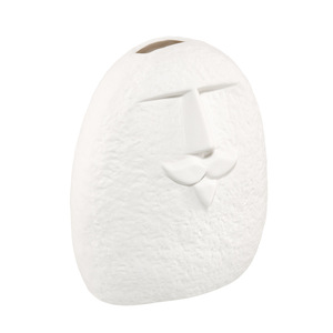ZHUODI C34 Maceta de Cerámica Blanca de Estilo Moderno con Diseño Navideño, Ecológica, Duradera, Ligera, con Orificio de Drenaje y <span class=keywords><strong>Autorriego</strong></span> - Product Image 1
