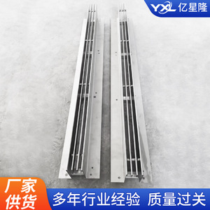 304 Stainless Steel Linear Drainage Ditch 200x50x1000mm U-Shaped Trench With Slotted Cover Industrial Water Trough - Product Image 4