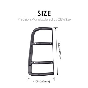 Kit de couvercles de feux arrière Land Rover, paire en plastique, fixation par vis, 1999-2004 - Product Image 4
