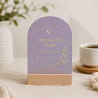 Cartes d'affirmation et de pleine conscience modernes pour soulager le stress, dans un coffret cadeau, pour créer des rituels quotidiens, idéales pour les cadeaux d'entreprise