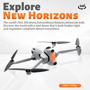 Drone Inst360 Antigravity A1 8k Professionnel avec Conception Pliable Transmission 10KM Drone Gyroscope 6 Axes Convivial pour Débutants Uav - Product Image 2