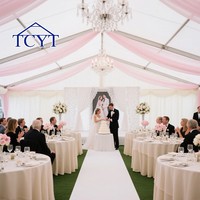 Tentes de réception personnalisées imperméables en promotion – Grandes tentes de mariage et de cérémonie extérieures pour événements