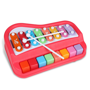 Juguete de Instrumentos Musicales Coloridos <span class=keywords><strong>para</strong></span> Bebés, <span class=keywords><strong>Piano</strong></span> Grande de Madera de 65x53x68cm, Madera y Plástico - Product Image 3