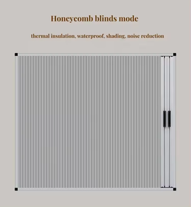 <span class=keywords><strong>มุ้ง</strong></span>ลวดแบบพับได้ โครงอะลูมิเนียมทันสมัย ผ้าม่านรังผึ้งแบบราง<span class=keywords><strong>คู่</strong></span> รางต่ำ สำหรับหน้าต่าง<span class=keywords><strong>บาน</strong></span>เลื่อน ผ้าโพลีเอสเตอร์แบบ<span class=keywords><strong>จีบ</strong></span> - Product Image 4