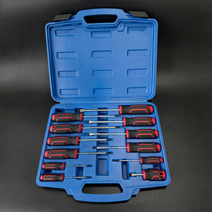 OEM ODM 12 Piece <b>Screwdriver</b> Set Chrome Vanadium Steel Flat Cross Head Industrial Grade Anti-Slip Handle - Product Image 5
