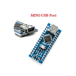 Carte Nano R3 avec puce CH340 compatible avec port Mini-USB (non soudée) - Product Image 3