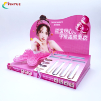 Support d'affichage en acrylique 3D personnalisé pour comptoir de table, cosmétiques, vente au détail, avec éclairage LED, écologique, pour un design polyvalent