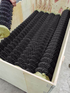 Rouleau de clôture en treillis galvanisé de 100 pieds, maille cyclone de 8 pieds et 6 pieds, revêtement en PVC, clôture en chaîne de mailles avec 50 pieds de FSC - Product Image 4