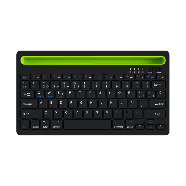 Ultra Slim Wireless Keyboard 60 Keys Rechargeable Bluetooth Keyboard Silent Scissor Switch Keyboard for Devices
