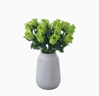Fleur artificielle faite main en PU, style Rose Feel Lover Mei, plante verte, décoration pour mariage, Nouvel An, Thanksgiving, artisanat, style Ins