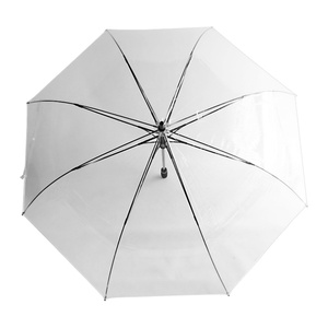 Oversize Semi-<b>Automatic</b> Open Golf <b>Umbrella</b> Pongee Transparent Windproof Design UV Protection Sun Rain <b>Umbrella</b> Outdoor Use 130cm - Product Image 3