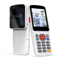 Escáner de código de barras, dispositivo resistente PDA con NFC RFID 1D/2D, 2,8 pulgadas, 2 + 16GB, Android 9,0, 4600mAh