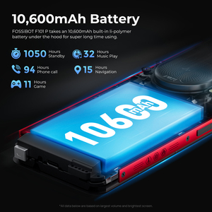 Fossibot F101 P Rugged <span class=keywords><strong>Android</strong></span> Điện Thoại Thông Minh <span class=keywords><strong>5</strong></span>.45 <span class=keywords><strong>Inch</strong></span> 4G Rugged Điện Thoại Thông Minh Với Pin Lớn Rugged Điện Thoại Di Động - Product Image 3