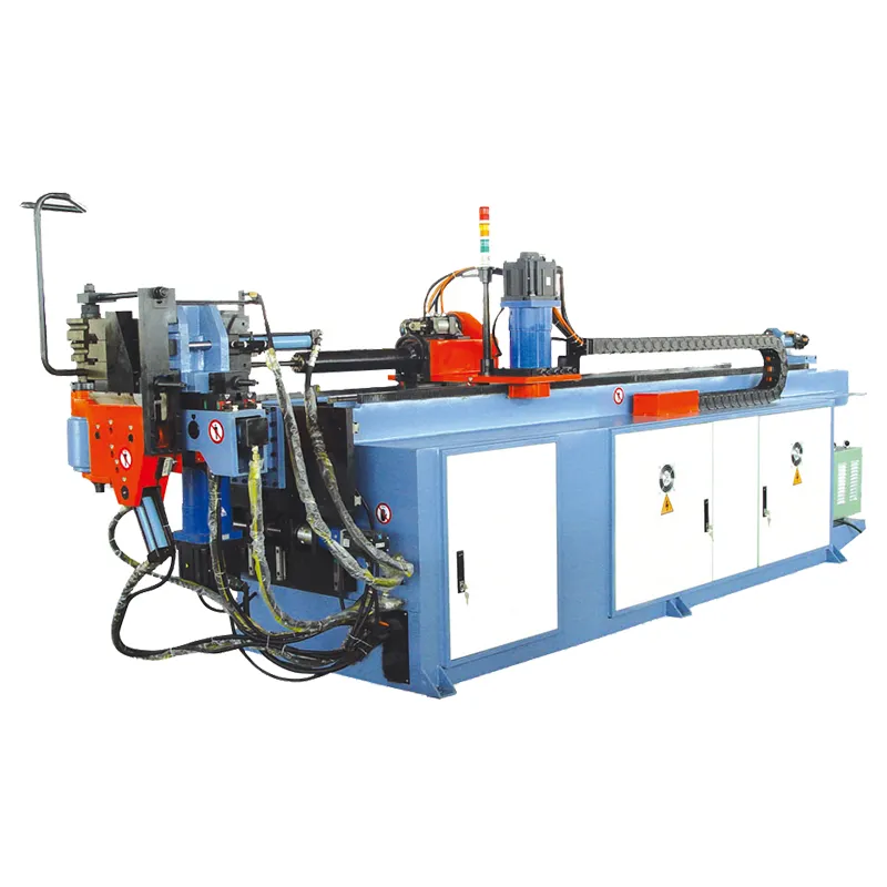 75 cnc hydraulic tube bending machine pipe bender machine for steel bar and iron tube