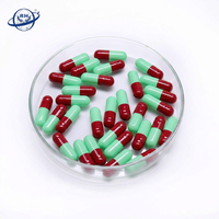 Capsules vides halal en gélatine rouge et verte les plus vendues pour la santé