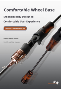 คันเบ็ดตกปลาคาร์บอนแบบไมโคร-โอเบ็คท์ รุ่น Horse Mouth Pole แอคชั่นเร็ว พร้อมด้ามจับไม้เนื้อแข็งและด้ามจับ<span class=keywords><strong>ตรง</strong></span>เล็กน้อย - Product Image 6