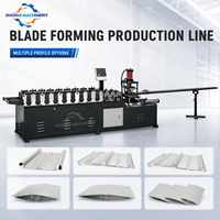 Ligne de production de formage de lames pour la fabrication en série de volets de coupe-feu, grilles d'aération et persiennes