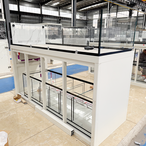 โรงงานขายส่งตู้ปลาทรงสี่เหลี่ยมขนาดใหญ่สำห<span class=keywords><strong>ร</strong></span>ับห้องนั่งเล่น ดีไซน์หรูห<span class=keywords><strong>ร</strong></span>าทันสมัย กระจกใสพิเศษ โค<span class=keywords><strong>ร</strong></span>งอะลูมิเนียมอัลลอย - Product Image 4