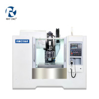 Centre d'usinage vertical CNC VMC1160 GSK BT40, machine-outil 3 axes pour le traitement de l'acier et de l'aluminium, marché russe