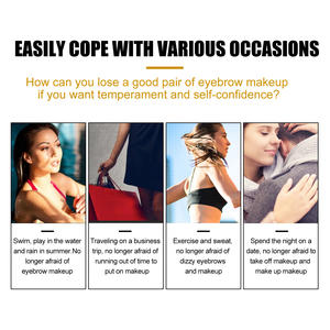 Tinte de Cejas EELHOE (Color Nogal), Suave, Duradero, Resistente al Agua, a Prueba de Manchas, Crea Cejas Naturales en <span class=keywords><strong>3D</strong></span>, Tinte de Cejas - Product Image 3