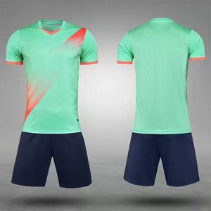 Maglia da calcio con maglia da calcio a maniche corte da uomo per squadra a colori personalizzata per adulti - Product Image 3