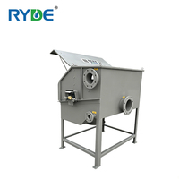 Nettoyeur de tamis rotatif automatique autonettoyant en acier inoxydable SS304, machine de tamisage à tambour rotatif, moteur, garantie 1 an, solide-liquide