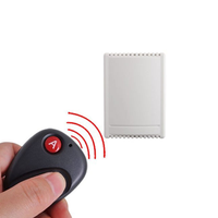 Télécommande universelle sans fil RF 433 MHz à code fixe et à code tournant, 2/4 boutons, pour portail automatique, 12V27A, plastique, portée 50-100m