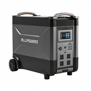 สถานีไฟฟ้าพกพา ALLPOWERS R4000 4000W 3456Wh แบตเตอรี่ LFP เครื่องกำเนิดไฟฟ้าพลังงานแสงอาทิตย์สำหรับกรณีฉุกเฉินกลางแจ้ง สำหรับรถบ้าน แคมป์ปิ้ง และสำรองไฟบ้าน - Product Image 1