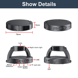 2023 New Rotate Sweeper <strong>Camera</strong> Photography DV Smart <strong>Camera</strong> HD 1080P Recorder Body <strong>Motion</strong> <strong>Activated</strong> Sport DV Nanny Cam for Home - Product Image 5